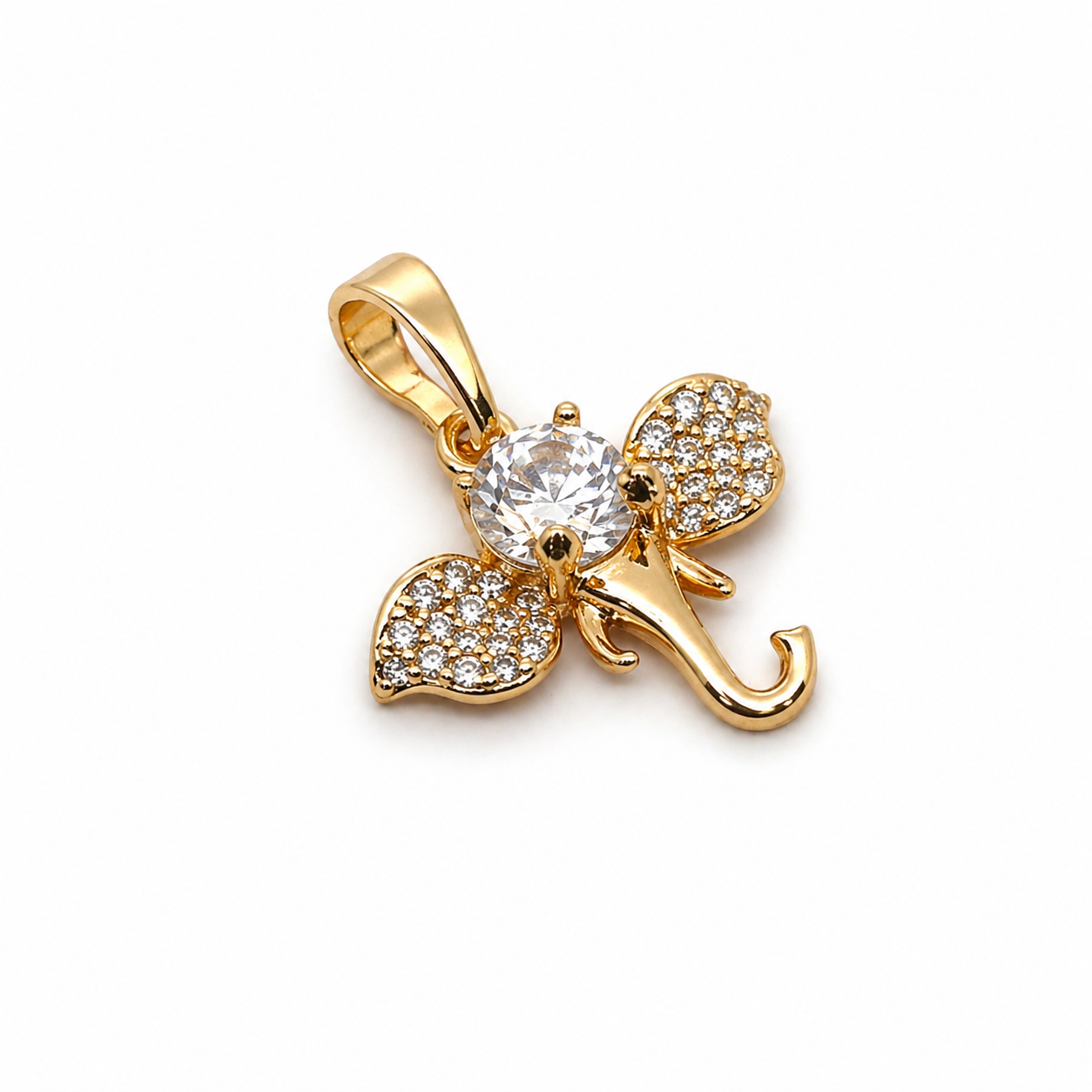 Shree Ganesha Diamond Pendant