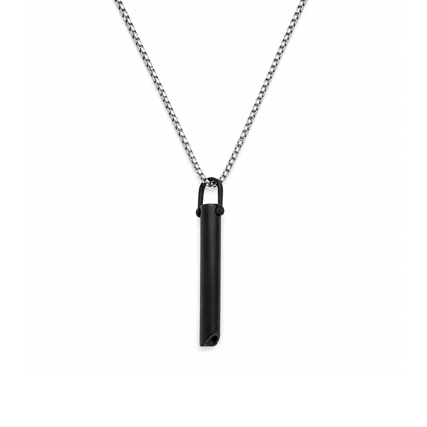 Black Stress Relief Mindful Breathing Chain