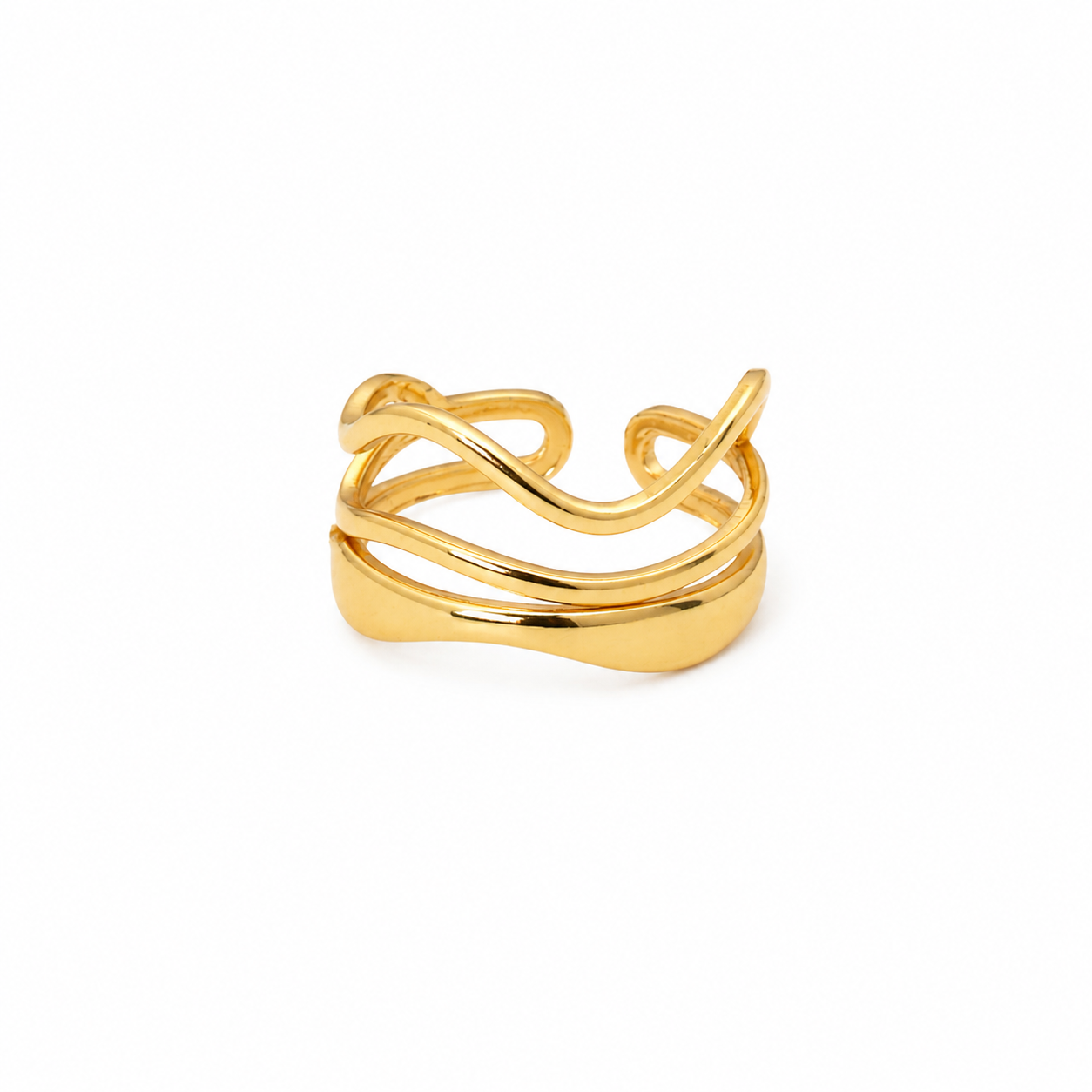 Margazhi Layered Resizable Ring