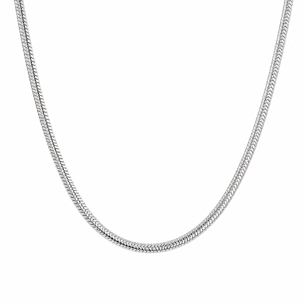 Sterling Silver Thin Sleek Men Chain