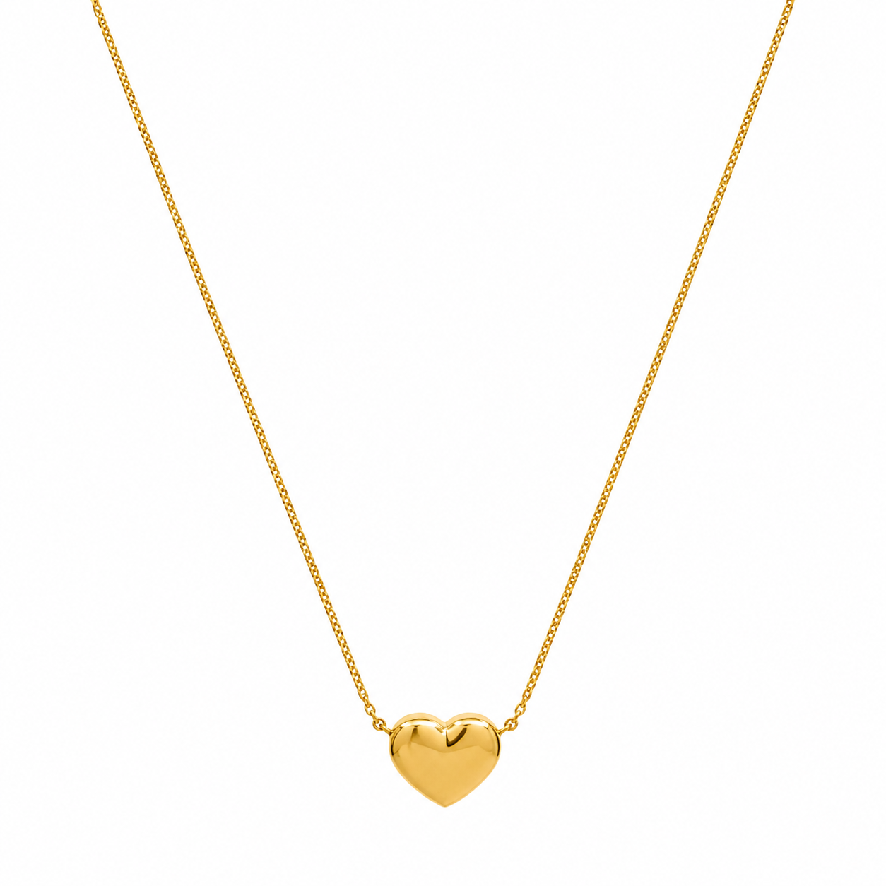 Dainty Gold Heart Necklace